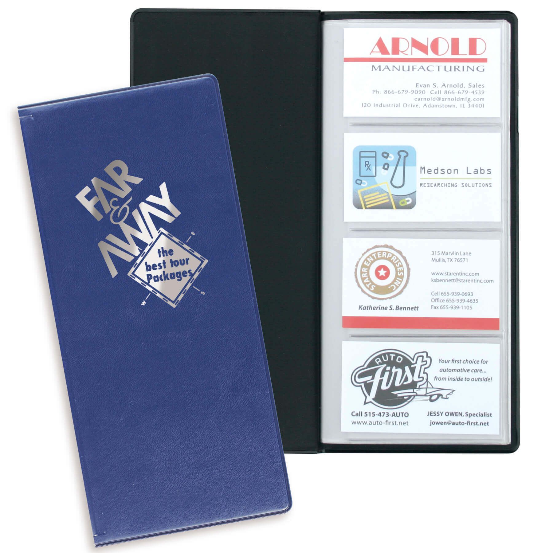 Executive Business Card Holder - 96 Cards 2