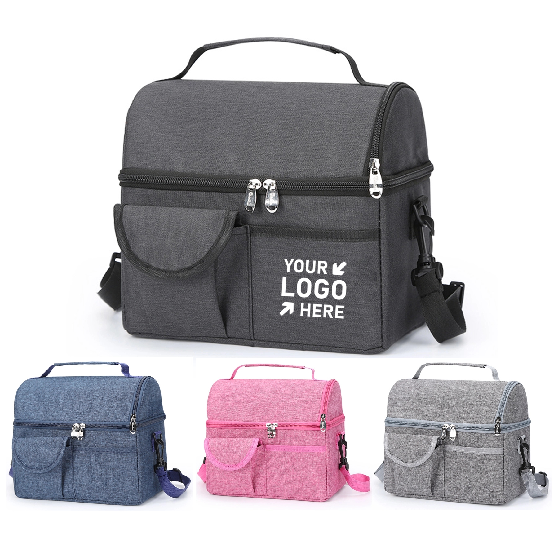 Dual Compartment Lunch Bag 4