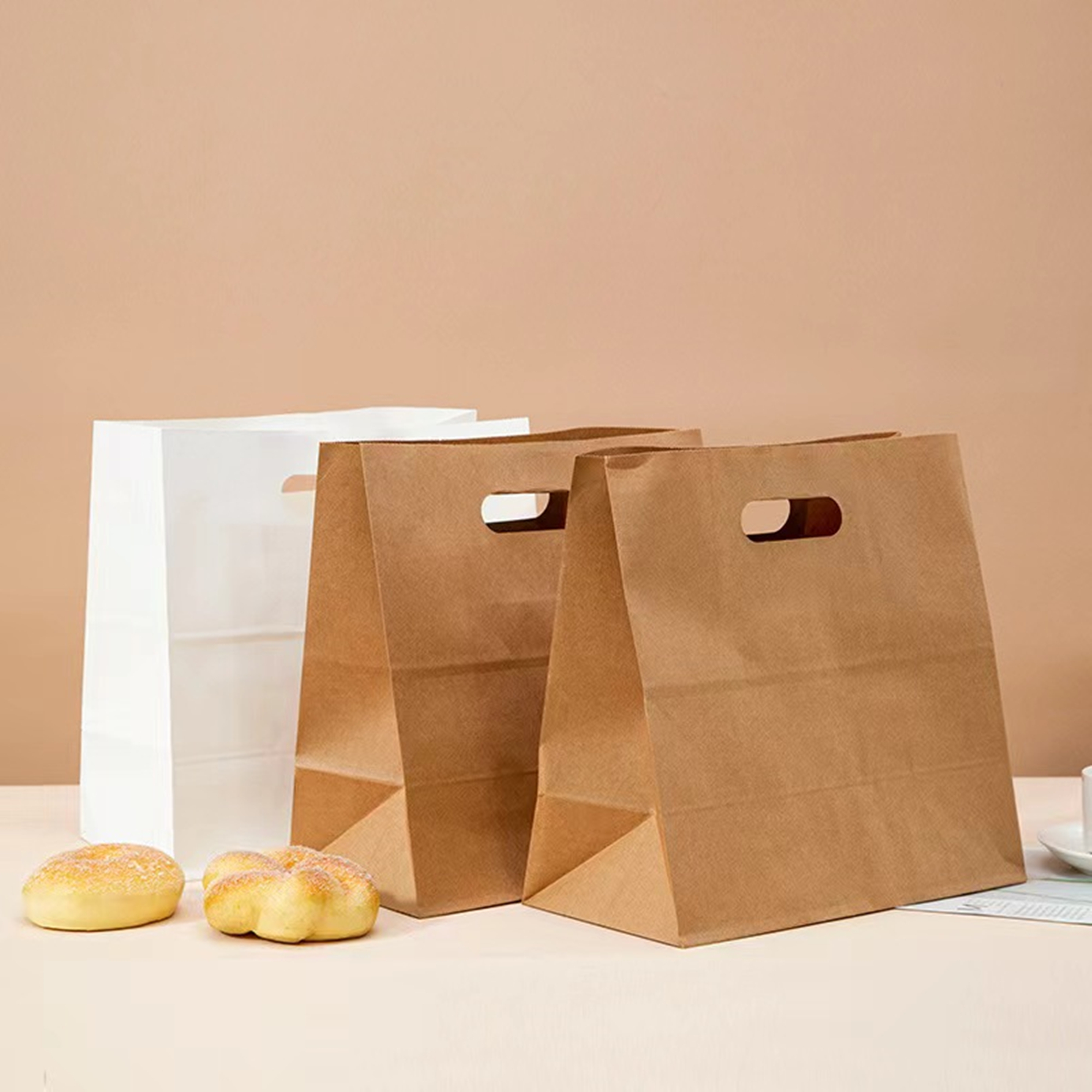 Die Cut Kraft Paper Gift Bag 4