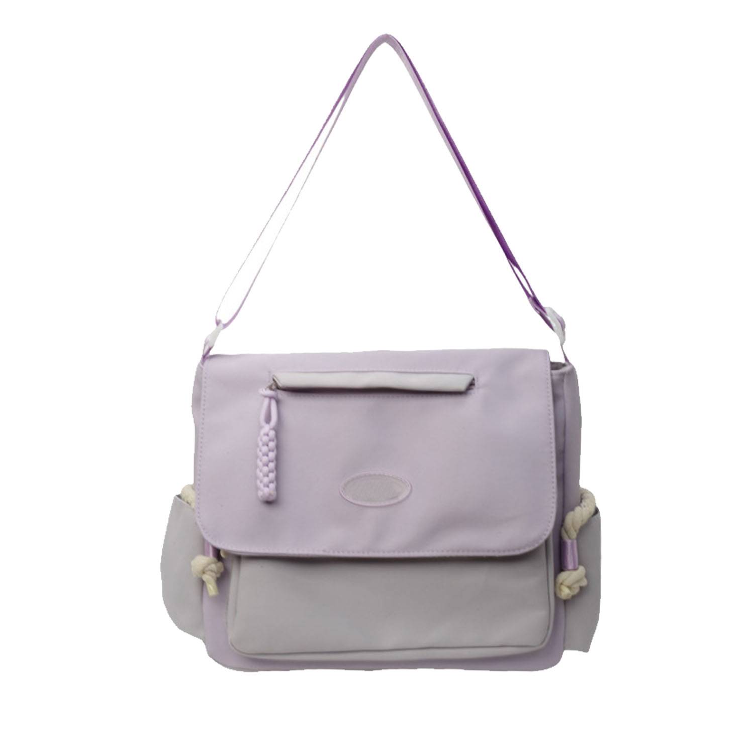 Lightweight Polyester Messenger Bag w/ Campus Style 5