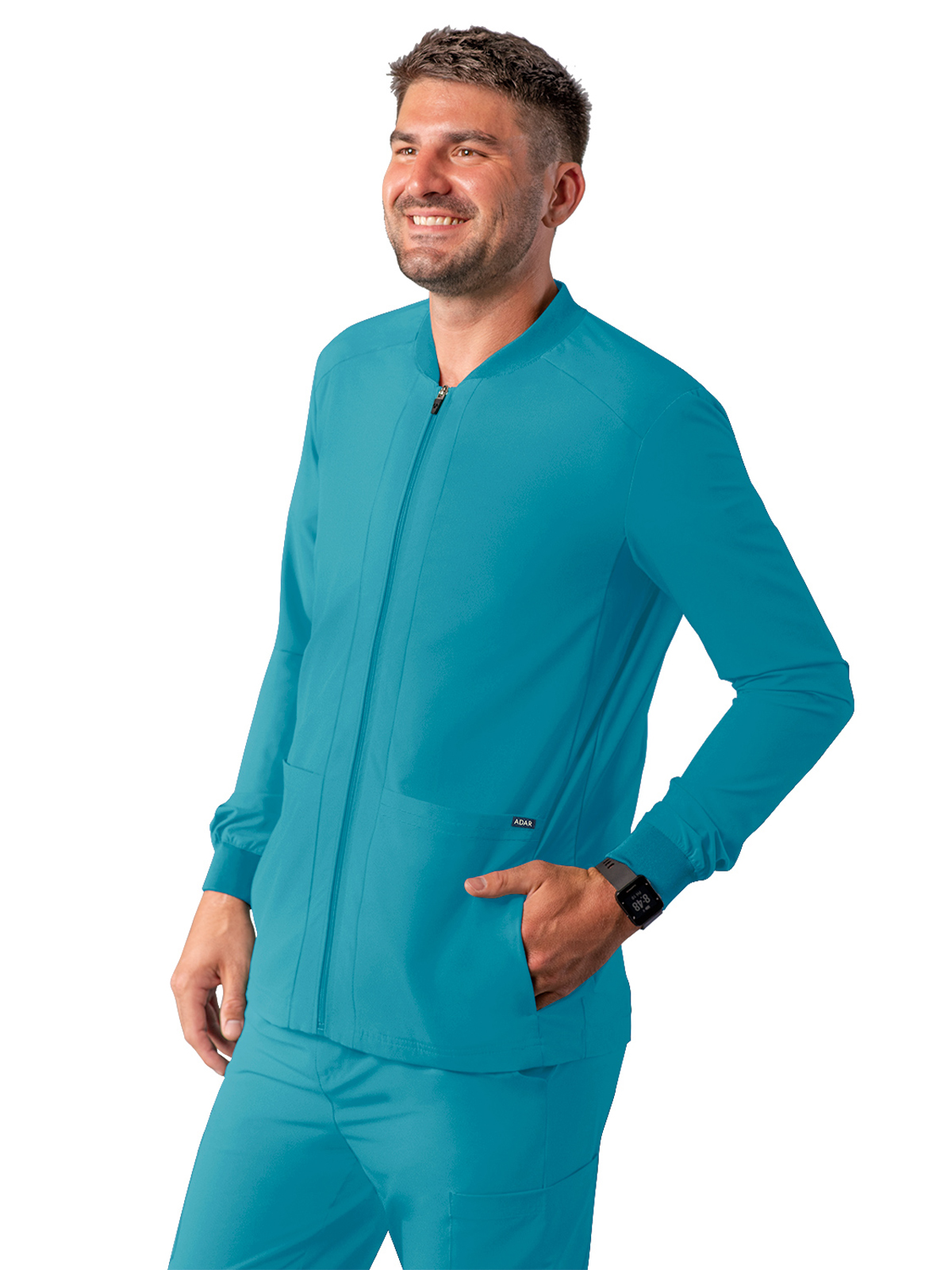 Adar - Addition - Men's Double Layer Bomber Jacket 5