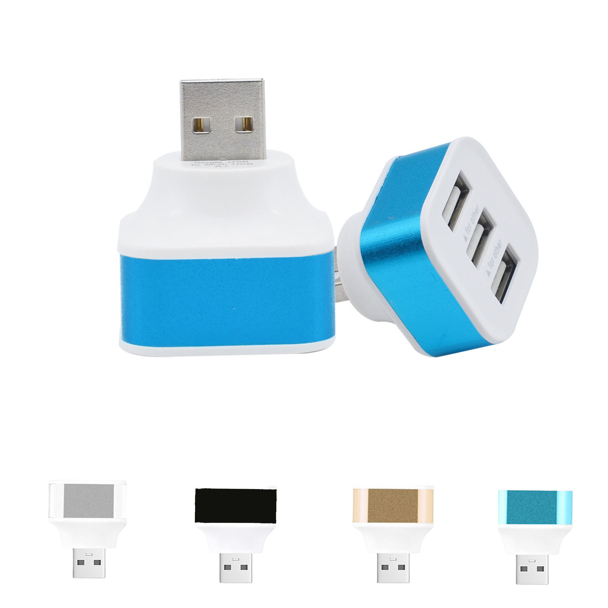 USB Splitter With 3 Ports 5