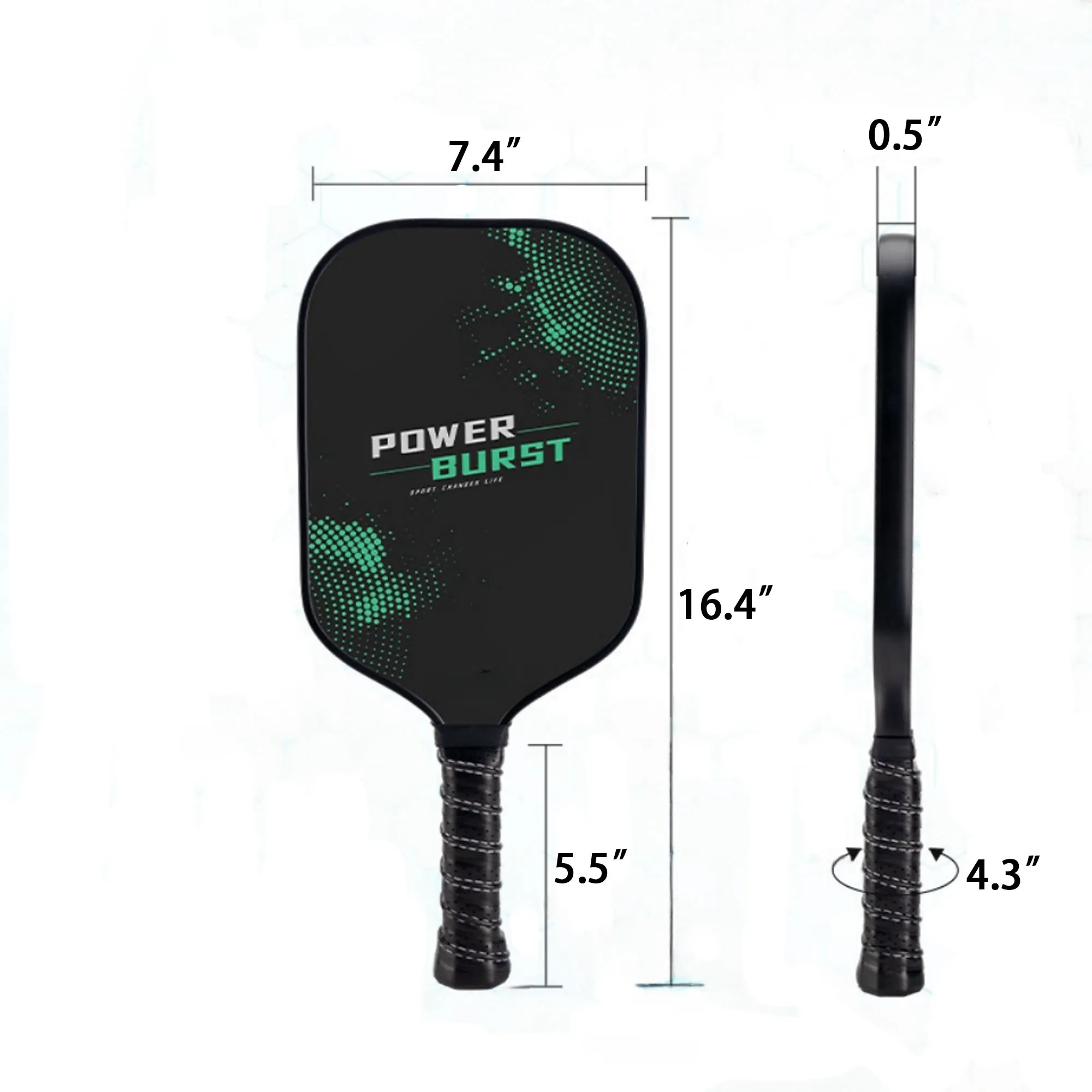 Pickleball Sets With Four Balls Two PaddlesOne Bag MOQ 20PCS 2