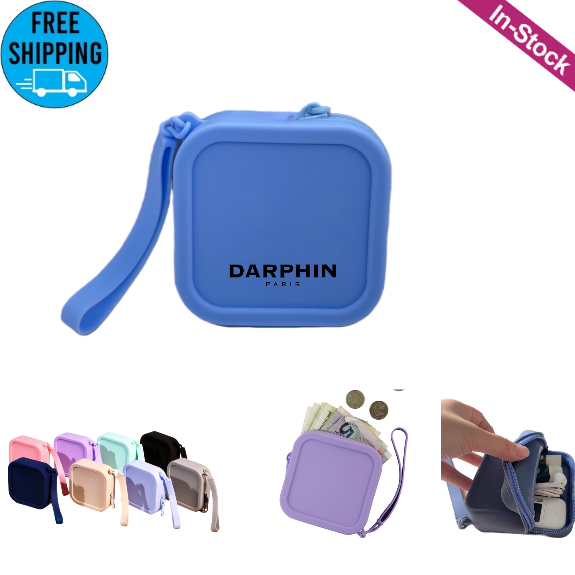 Silicone Square Coin Purse 7