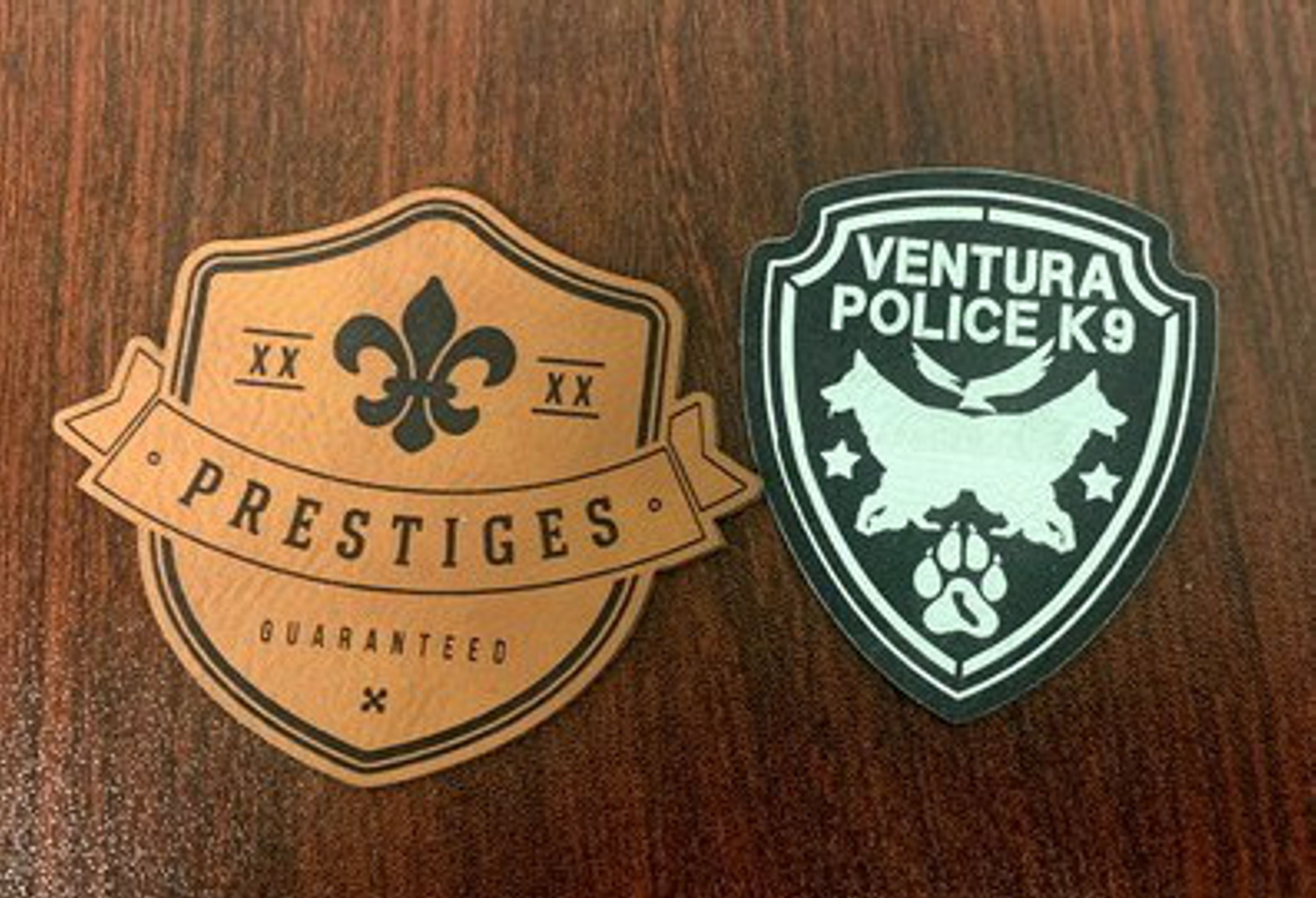 Leatherette Patches Custom Laser Engraved and Cut to any Shape 30