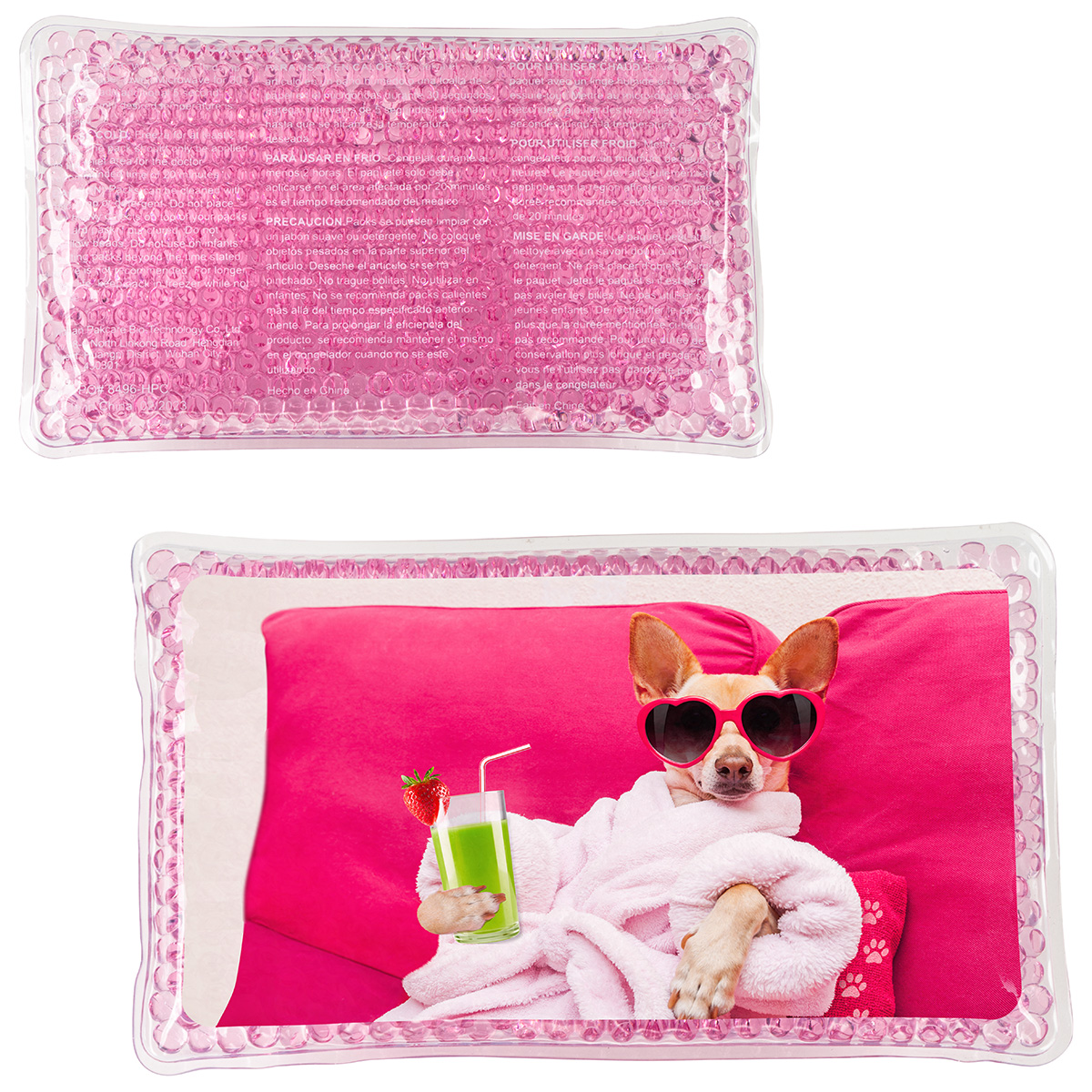 Spa Day Large Rectangle Aqua Pearls™ Hot/Cold Pack 5
