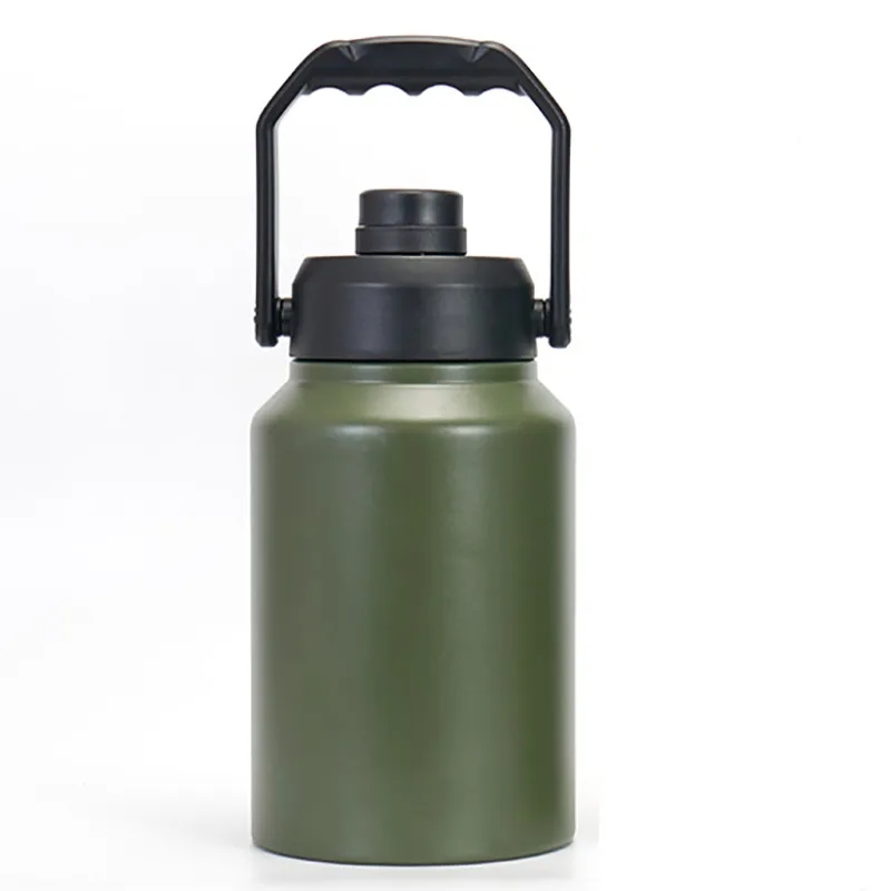128 Oz. Large Insulated Water Bottle w/Handle 11