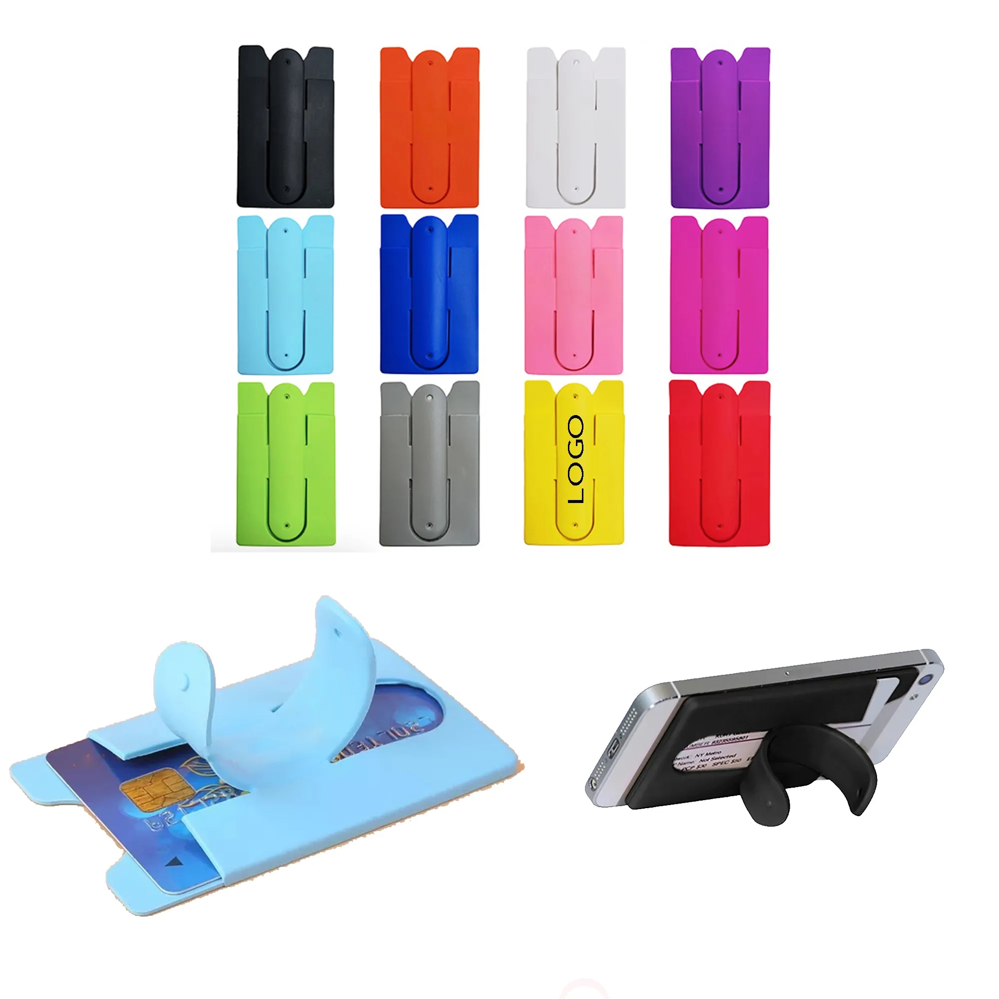 Cell Phone Card Holder With Stand