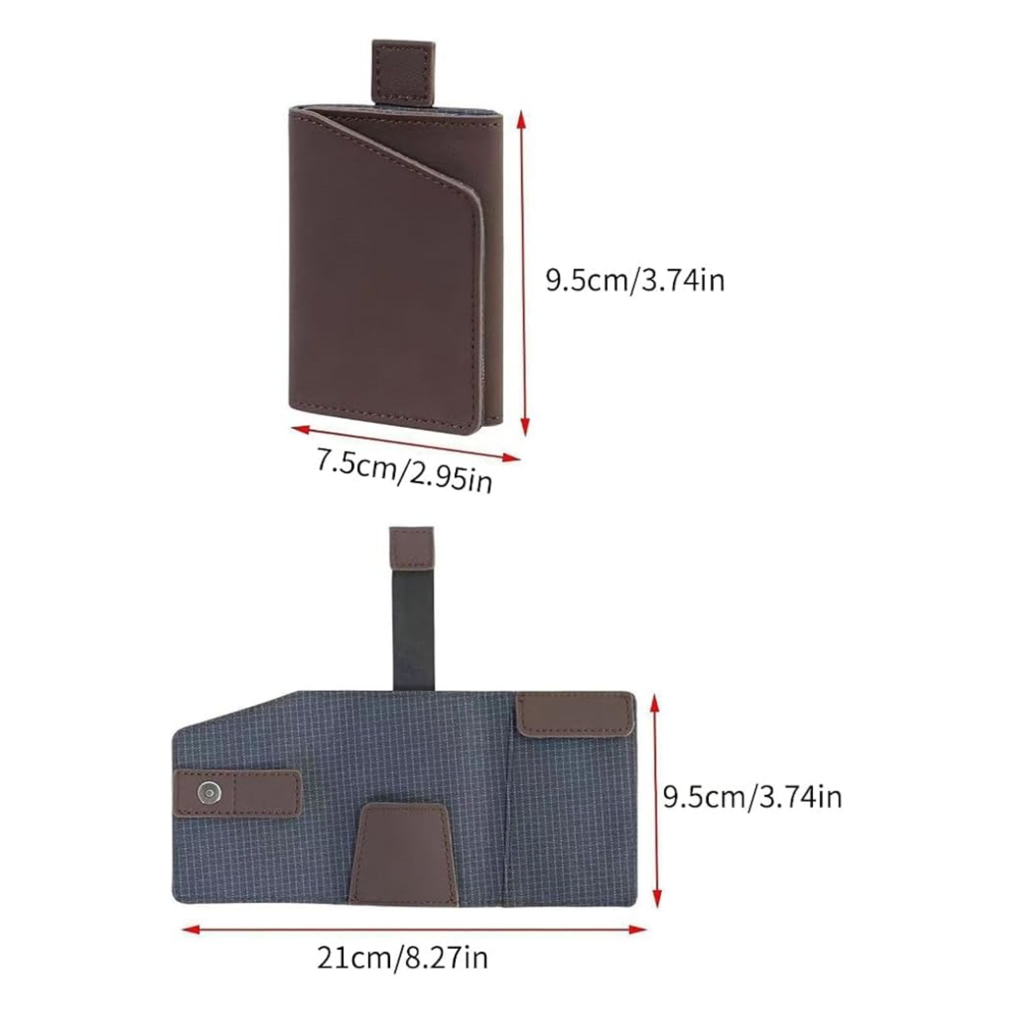 Stylish Drawstring Men's Card Holder 4