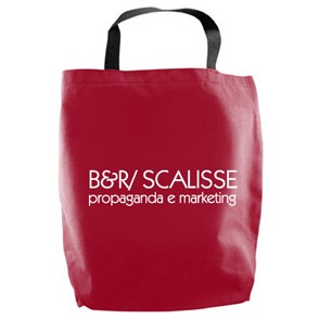 Jumbo Colored Canvas Tote Bag w/Gusset (12"x17"x6"), custom tote bag with logo imprint 3