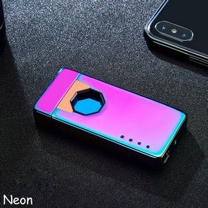 Hexagonal Sensor Infrared Dual Arc Lighter With USB Charging 30