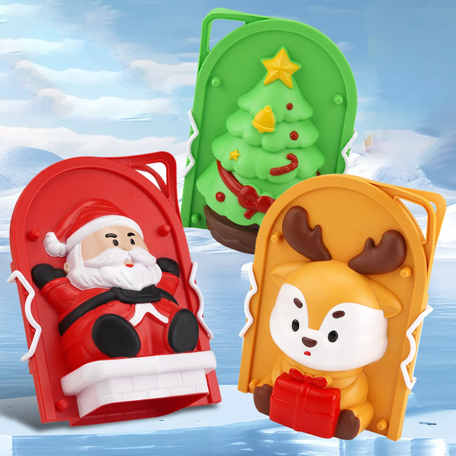 Christmas Cartoon Snowball Mold 2