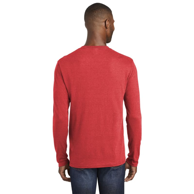 Port & Company Long Sleeve Fan Favorite Blend Tee. 45