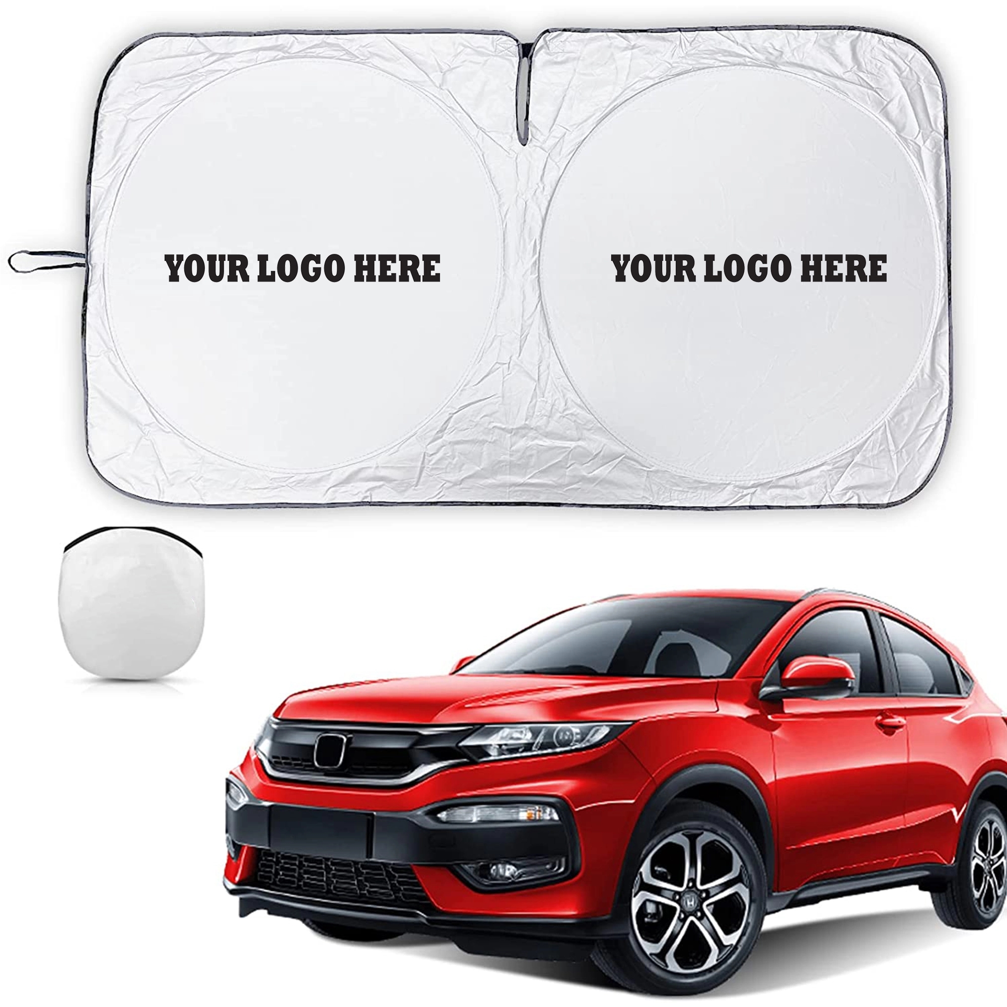 Full Color Front Windshield Sunshade 4