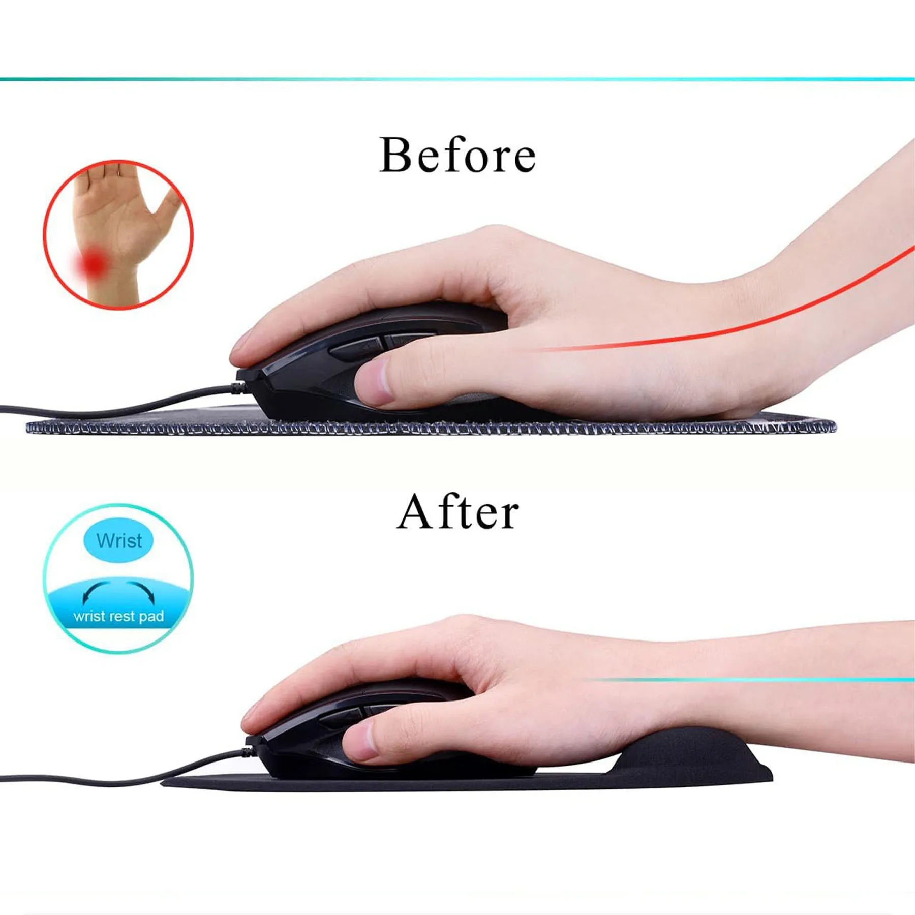 Wrist Support Mouse Pad 10