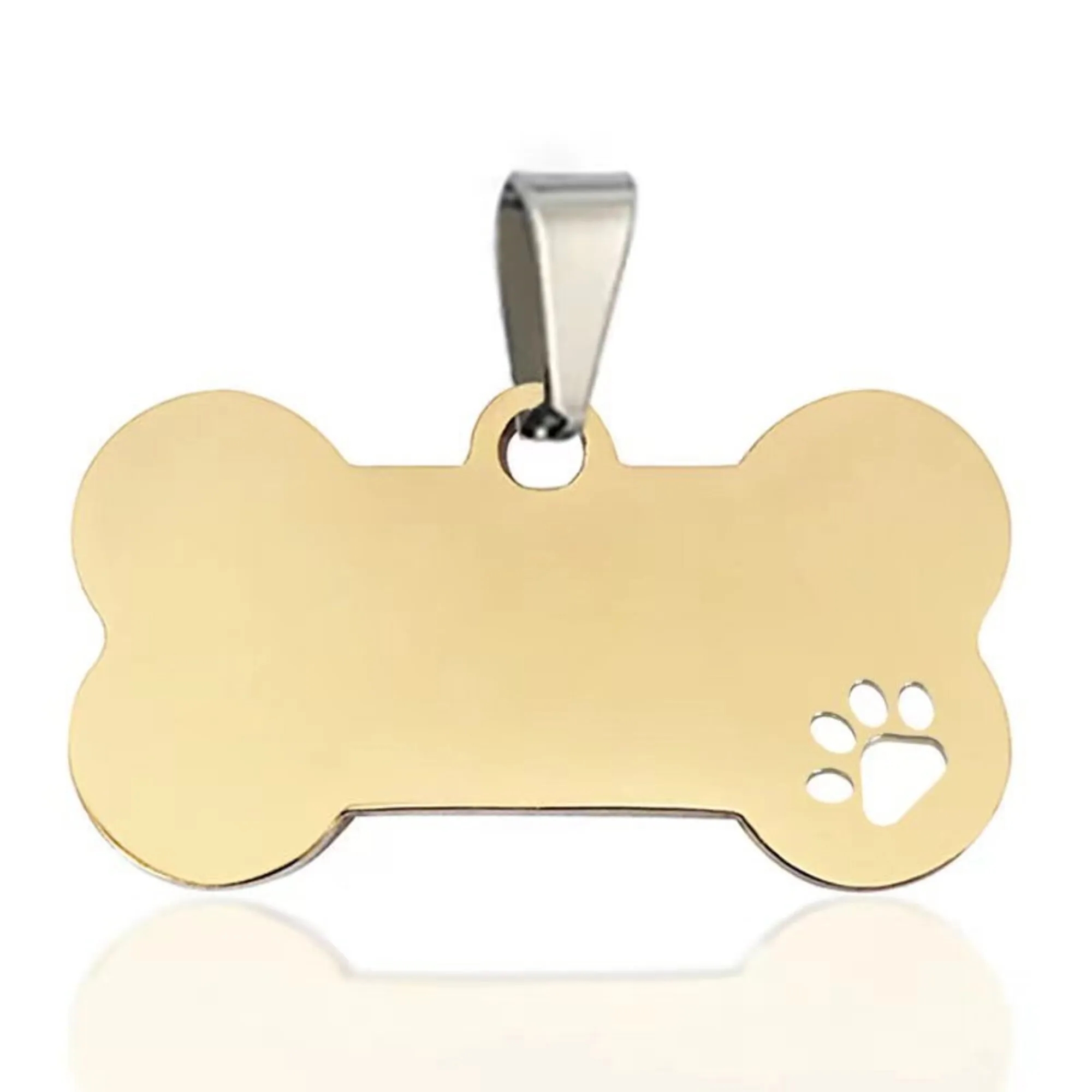 Stainless Steel Pet ID Tag 1