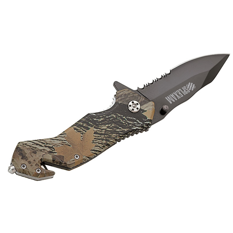 Nutwood Camo Rescue Knife 5