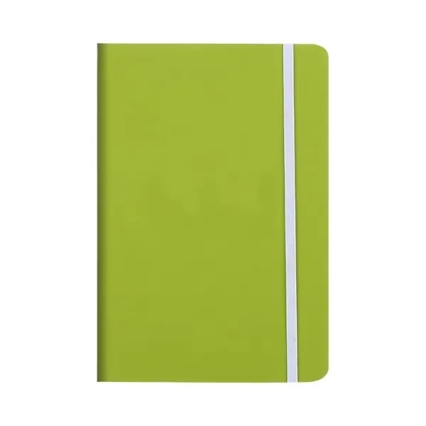 Premium Leather Journal - Elastic Band Notebook 6