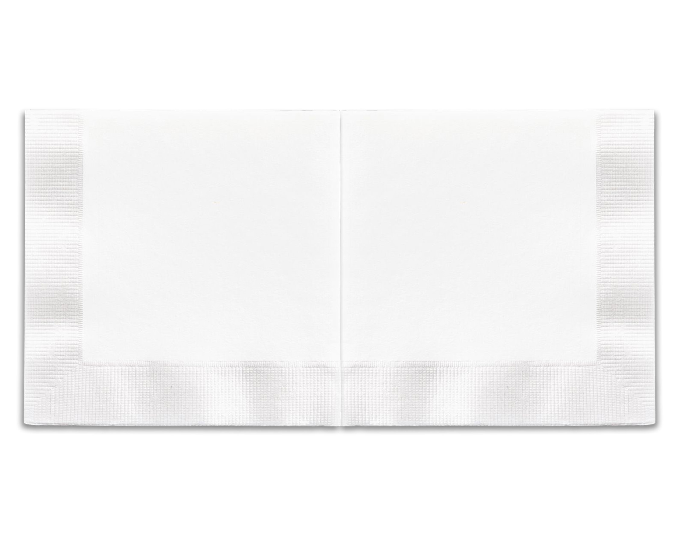 3-Ply White Beverage Promo Napkin - High Line 2