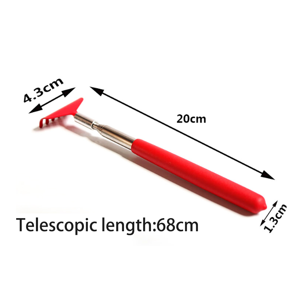Extendable Telescopic Back Scratcher with Rubber Handle 7