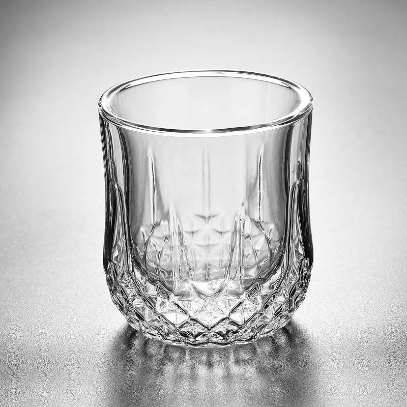 9oz double Whisky glass 1
