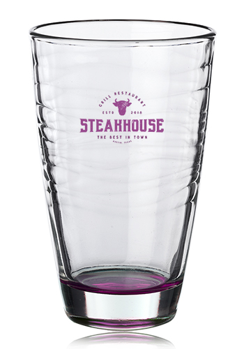 12 oz Cooler Waves Beverage Glasses 11