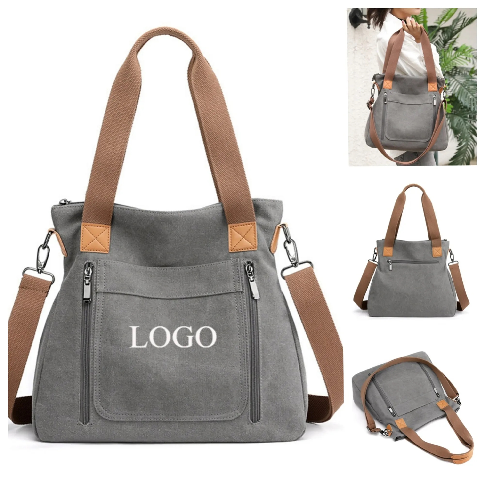 Canvas Crossbody Bag 3