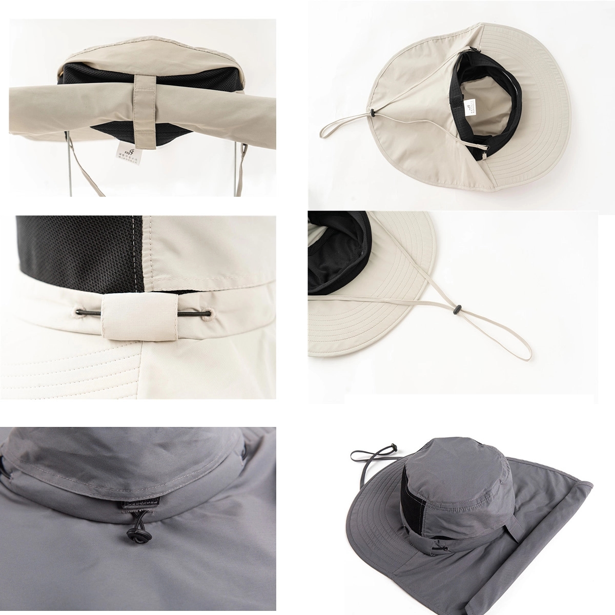 Upf 50+ Fishing Hat With Neck Flap 4