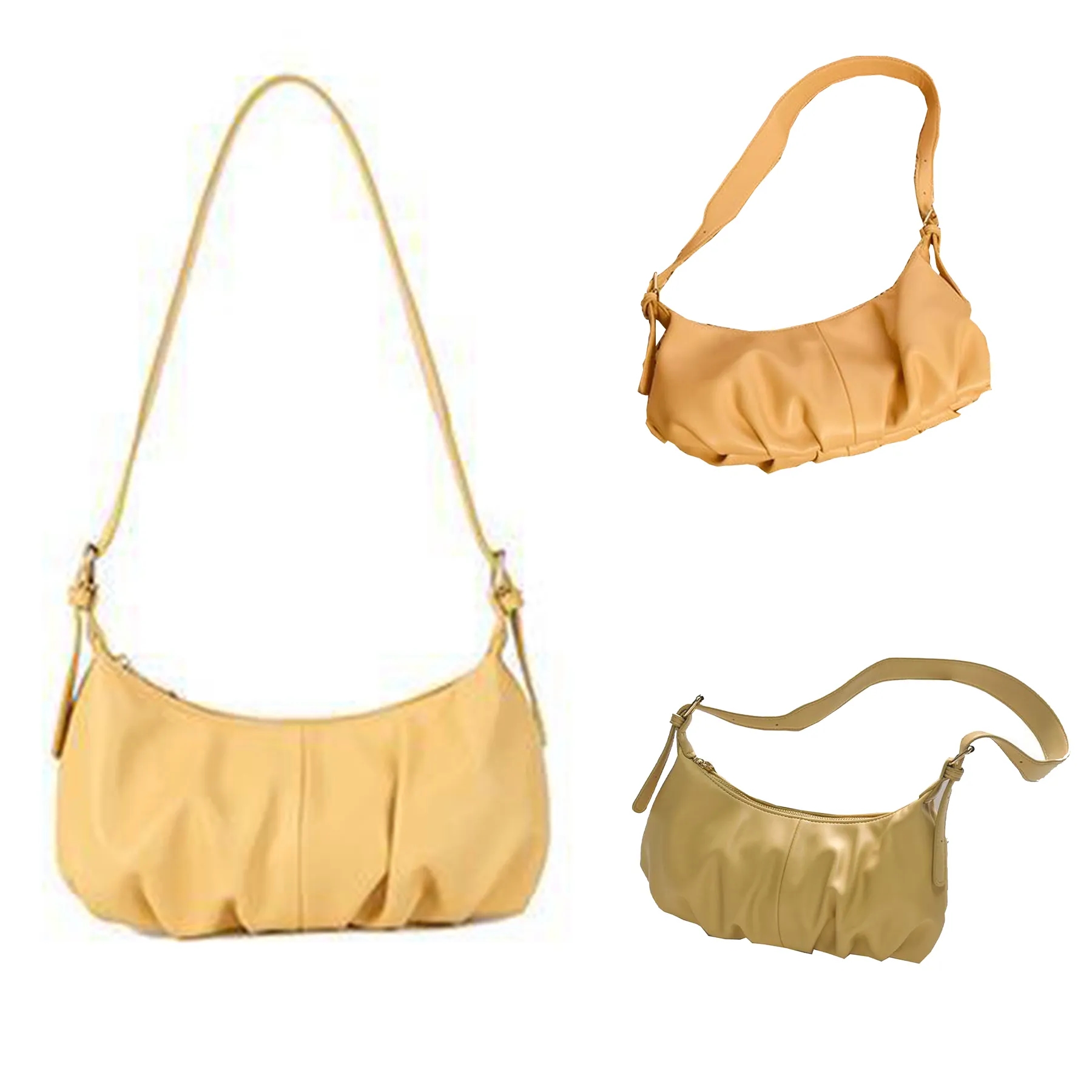 PU Dumpling Small tote Bags, custom tote bag with logo imprint 6