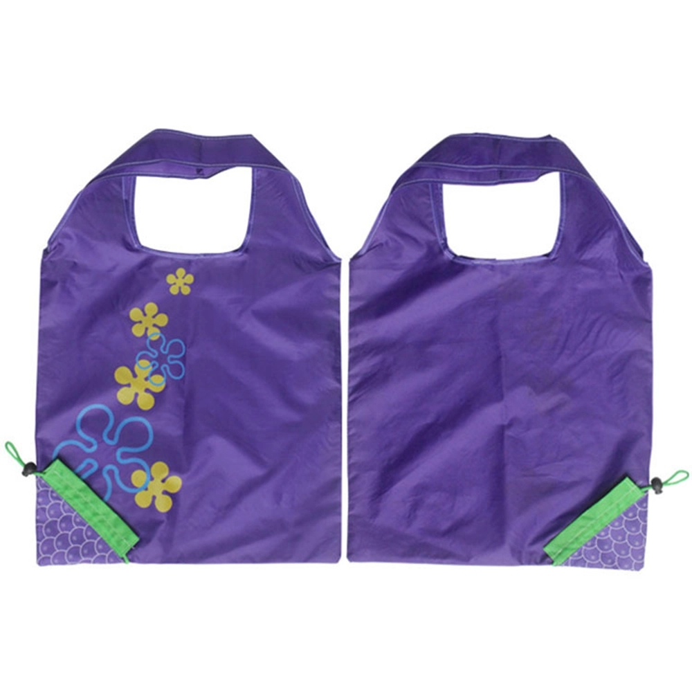 Fold Pull Cord Shopping Grape Bag 14