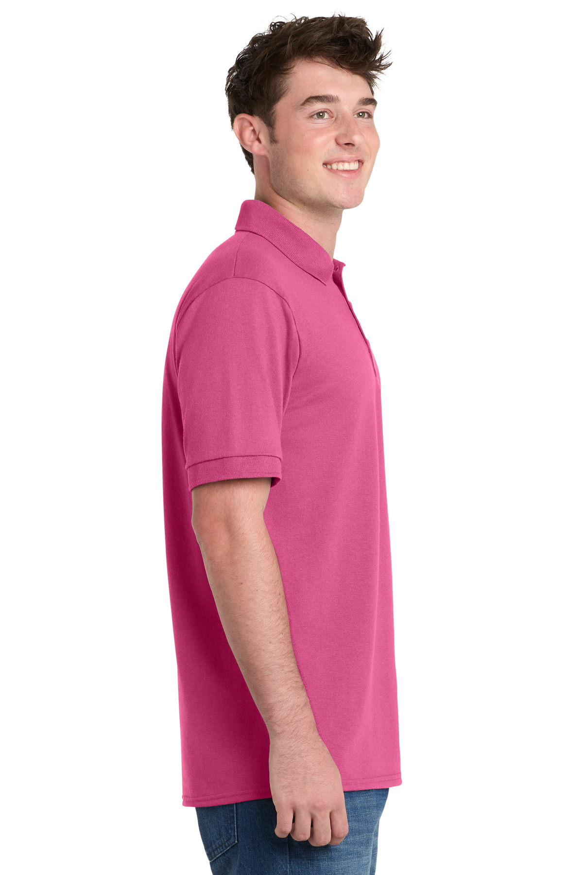 Port & Co Core Blend Jersey Knit Polo. KP55 217