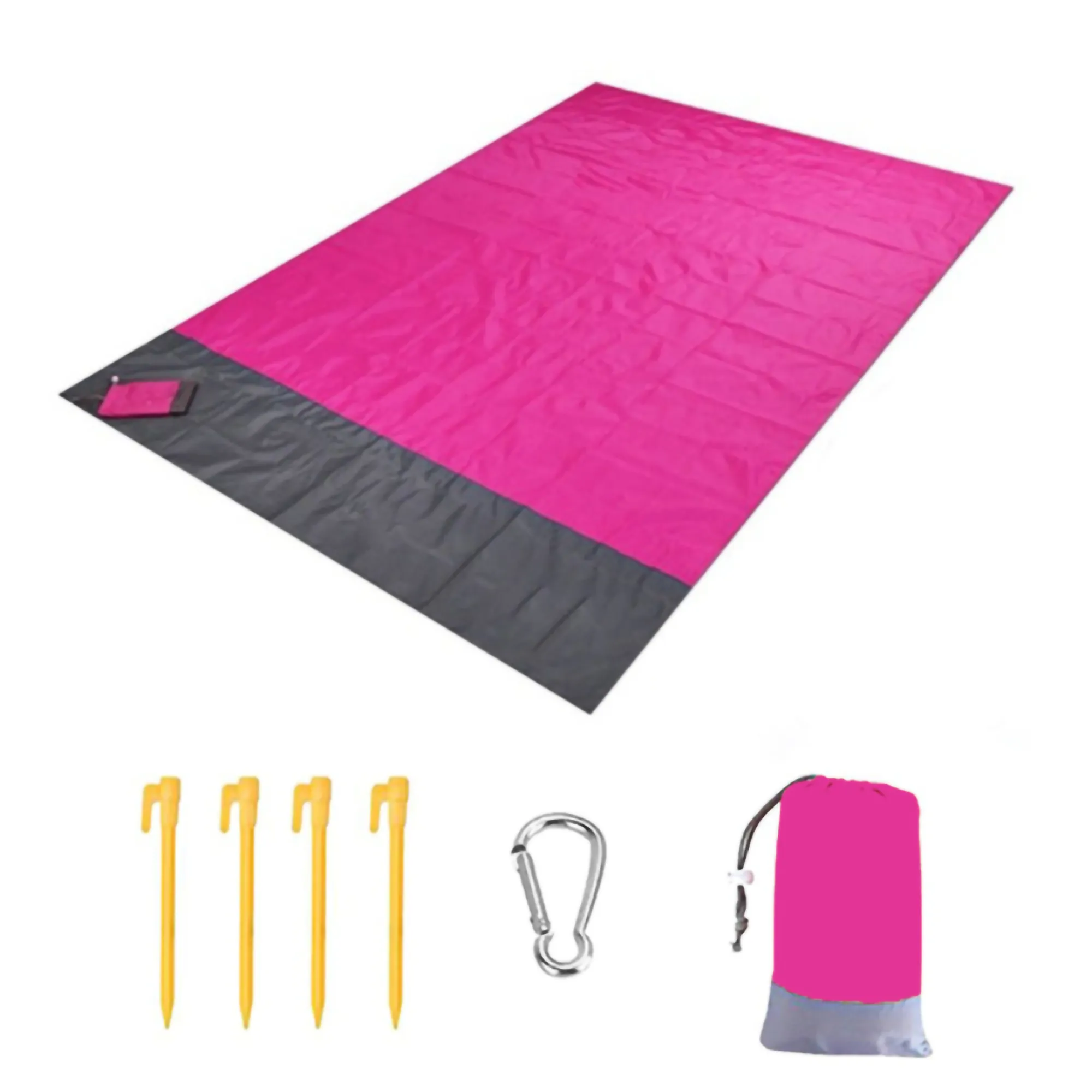 MOQ 100PCS Waterproof Beach Blanket 4