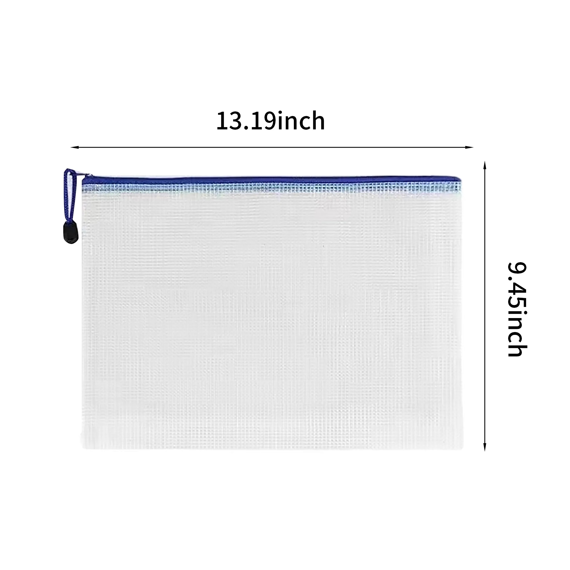 A4 Waterproof Grid Zipper File Bags for Documents and More 9