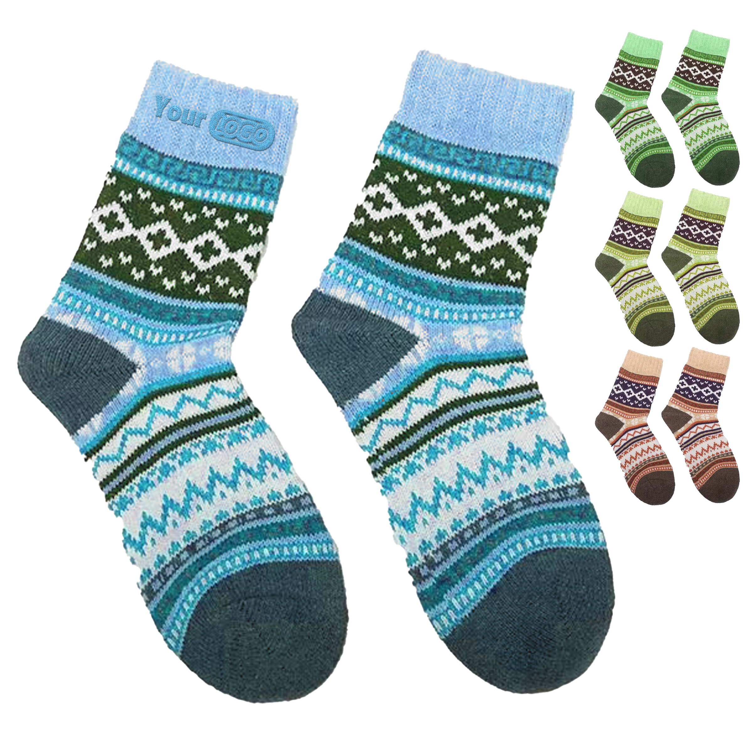 Cotton Soft And Warm Knitted Socks For Cold Weather 5