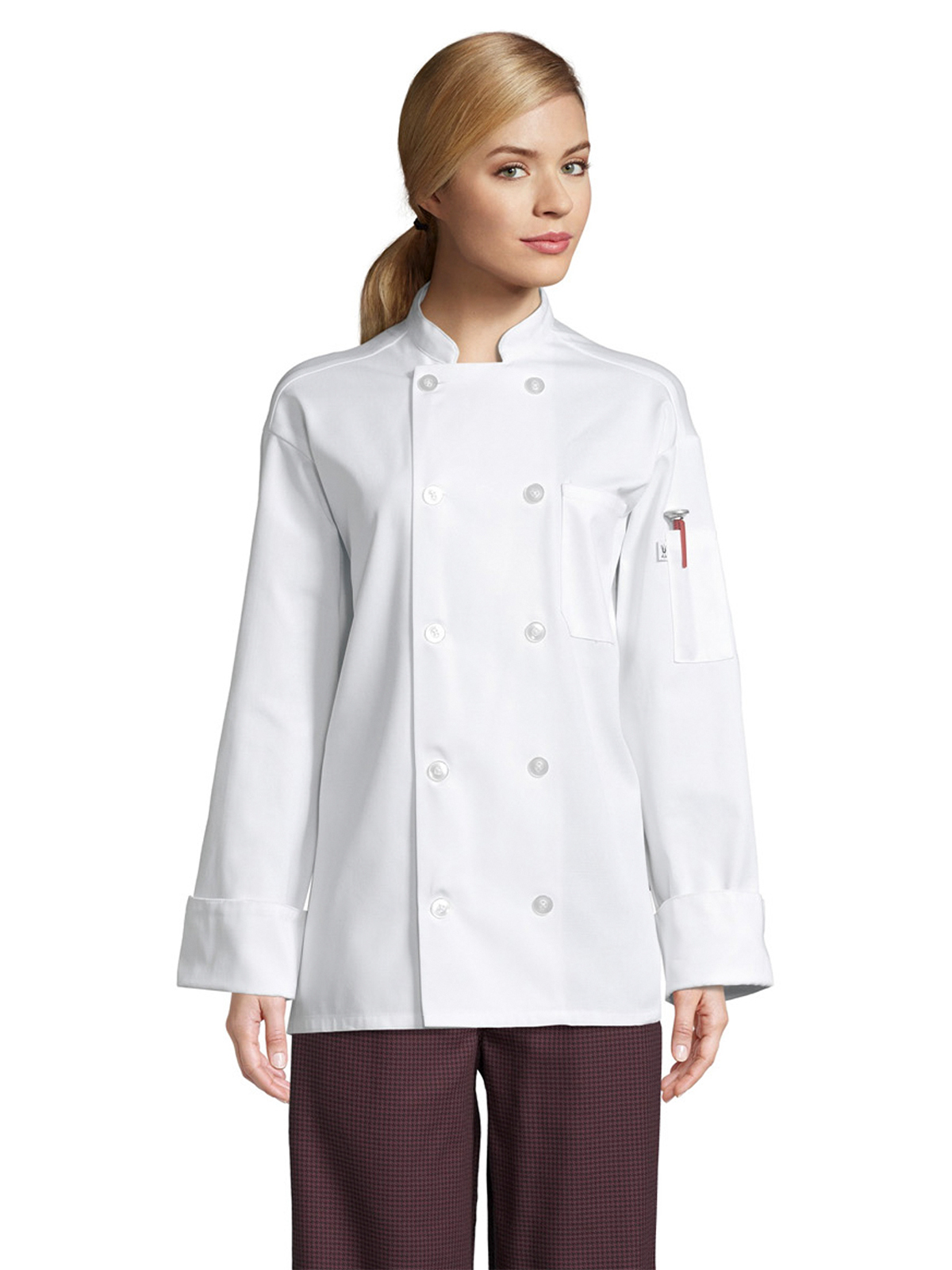 Uncommon Chef - Unisex Reinforced Bar Tacking Chef Coat 3
