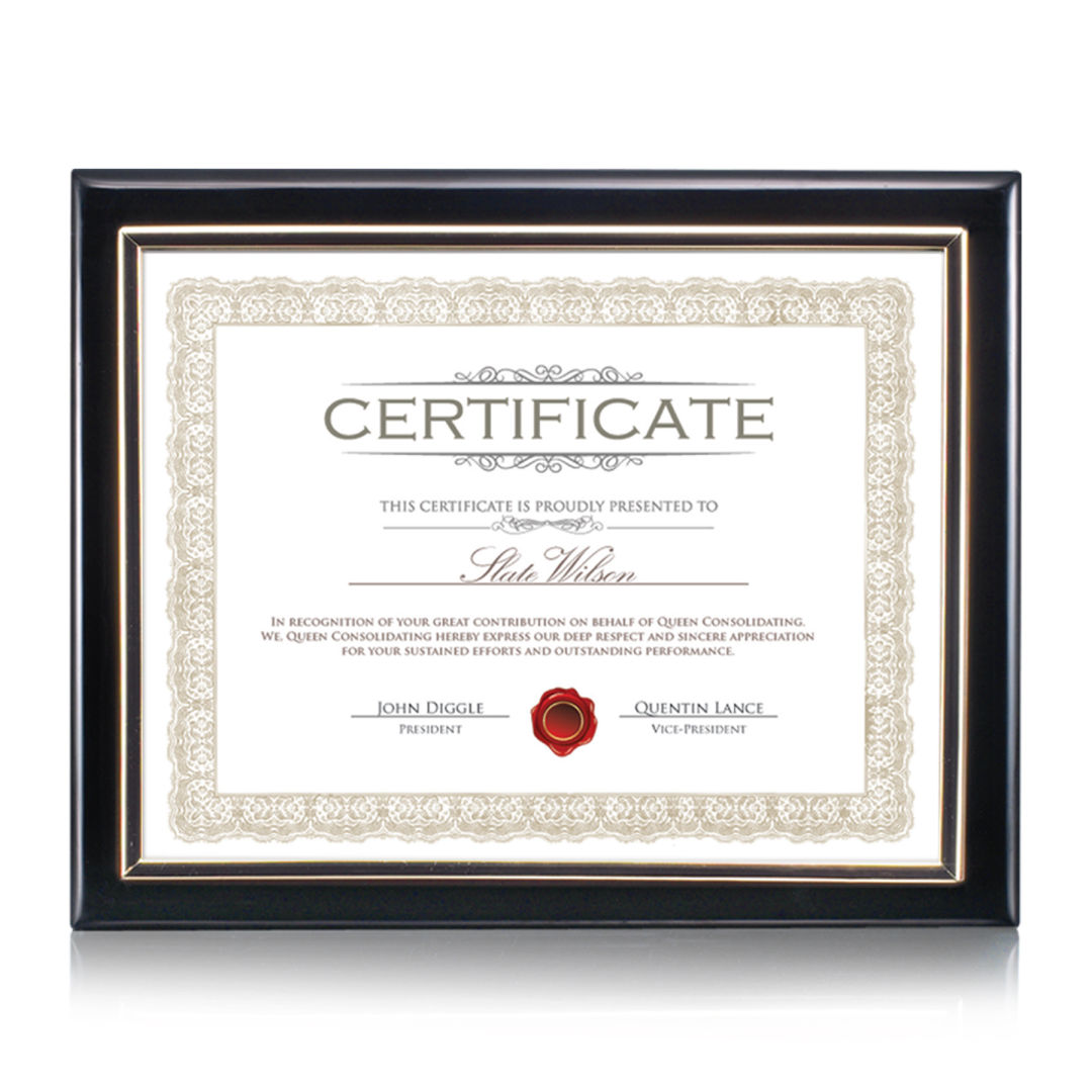 Farnsworth Certificate Holder 2