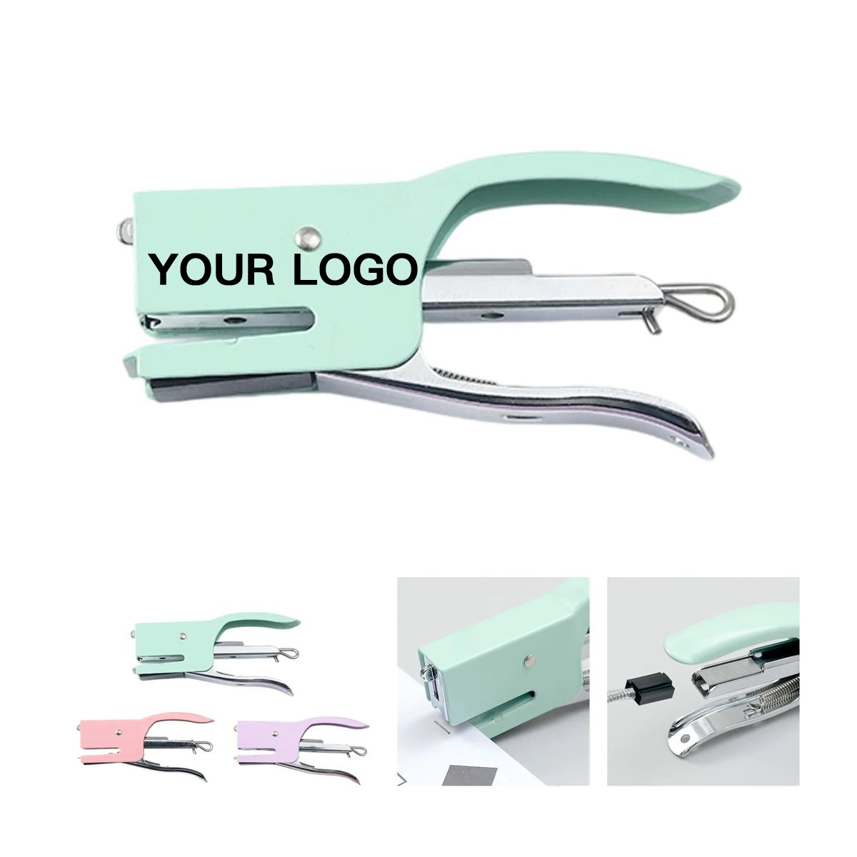 Ergonomic Mini Stapler for Desktop Use 1