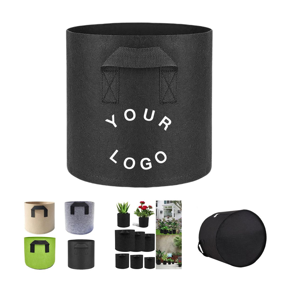 Breathable Garden Pot for Flowers and Herbs 2
