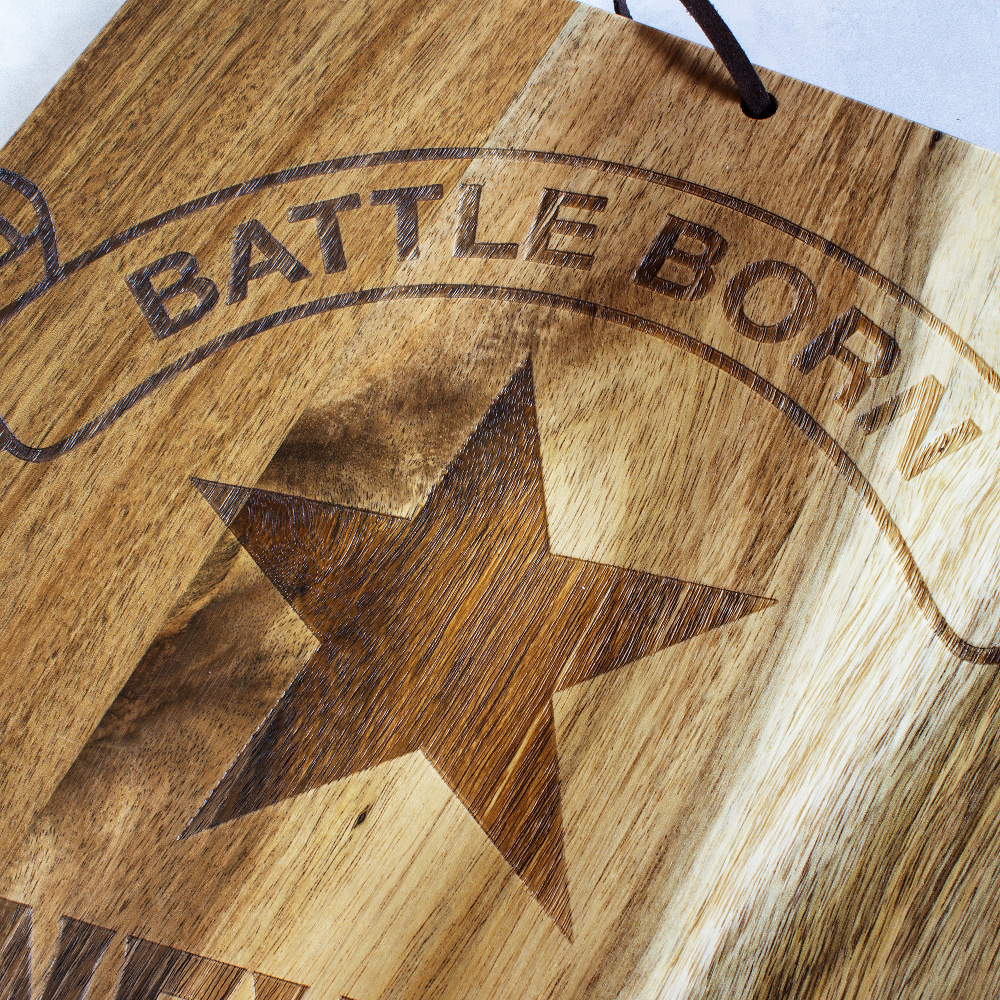 Rock & Branch® Origins Series Nevada State Shaped Cutting and Serving Board 5