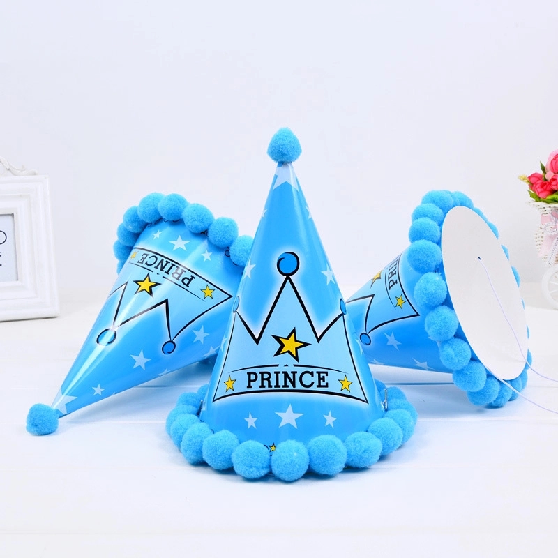 Birthday Party Kids Game Hat & Cake Celebration Decoration 6