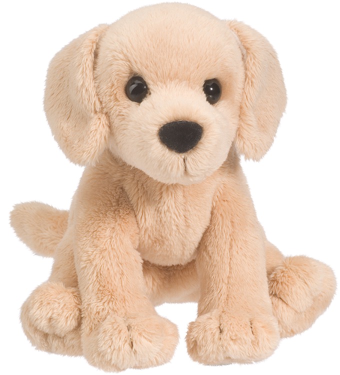 Butter Yellow Lab Stuffed Animal 2