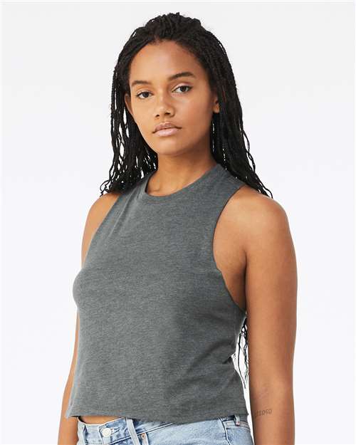 Women's Racerback Crop Tank - 6682 59