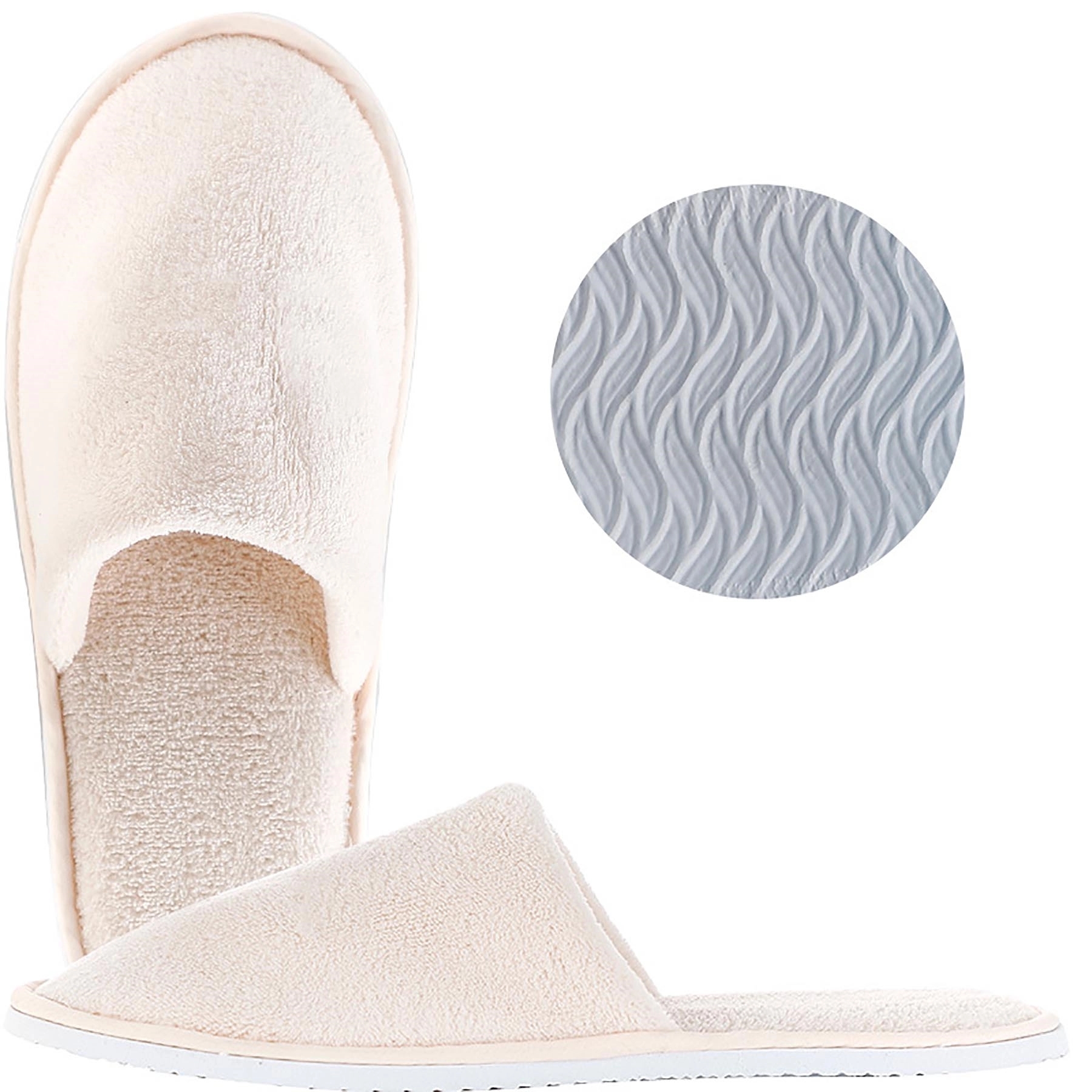 Unisex Spa Slippers Durable Non-Slip Hotel Use 2