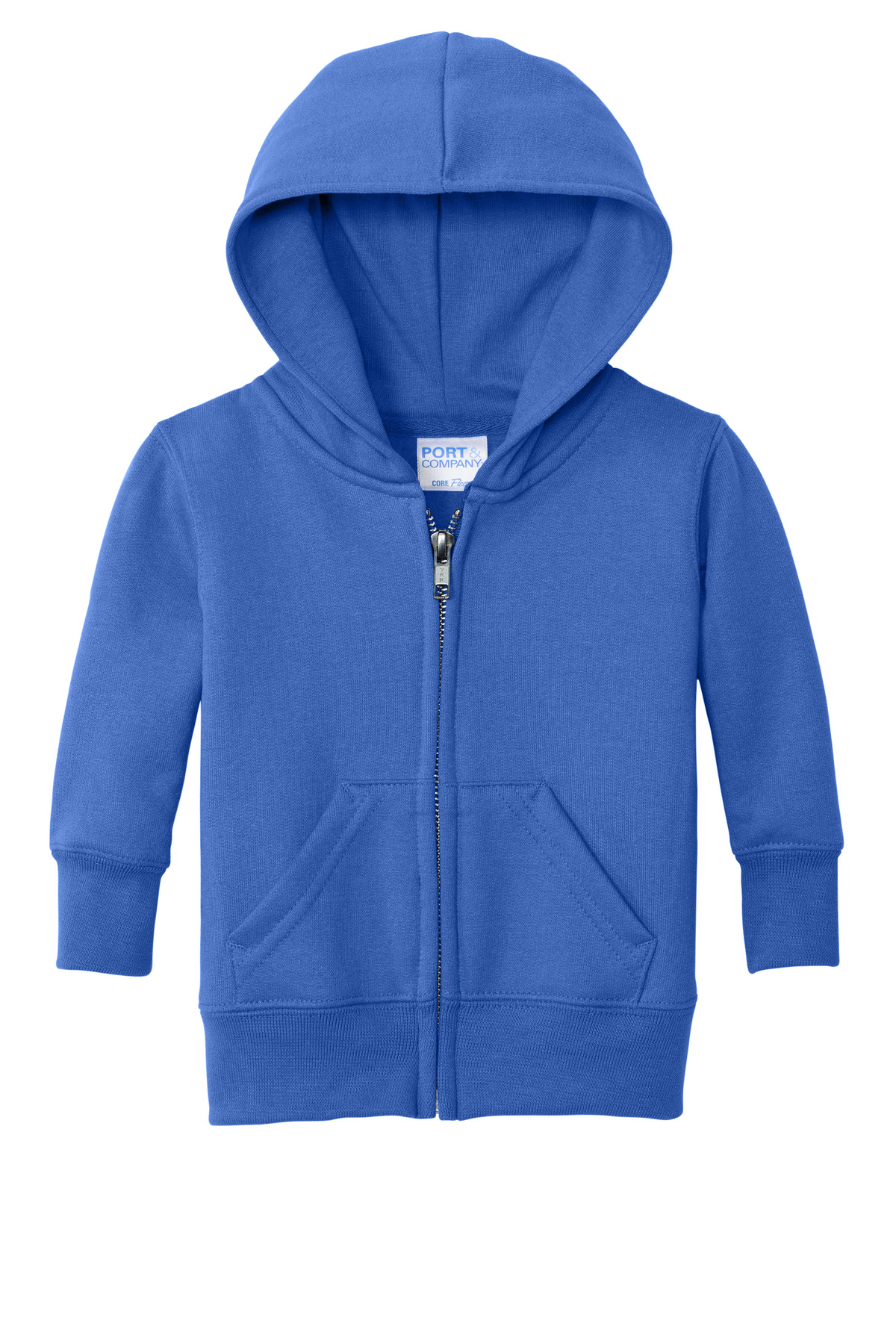 Port & Co Infant Core Fleece Full-Zip Hooded Sweatshirt. CAR78IZH 38