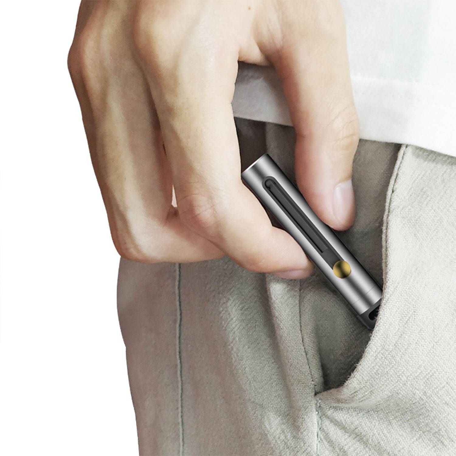 Retractable knife keychain 3