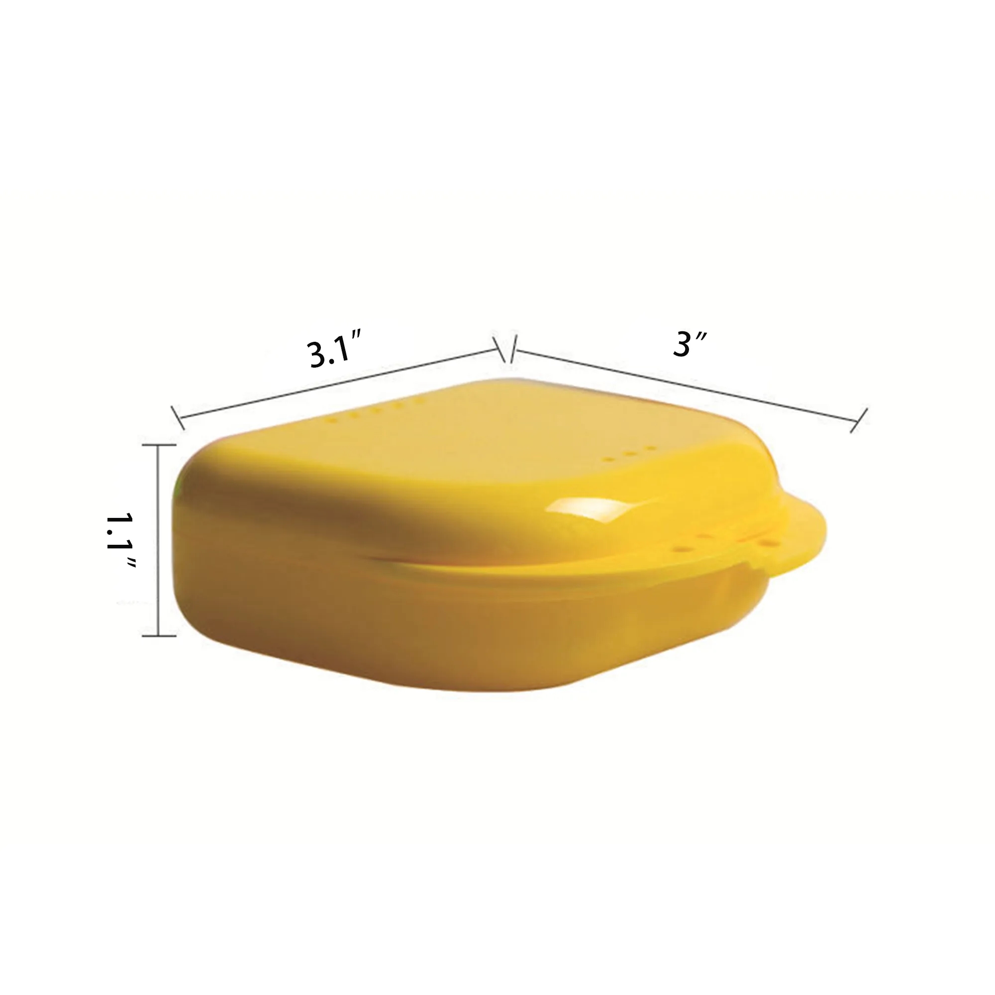 Denture Box Dental Retainer Mask With Vent Holes MOQ 50PCS 2