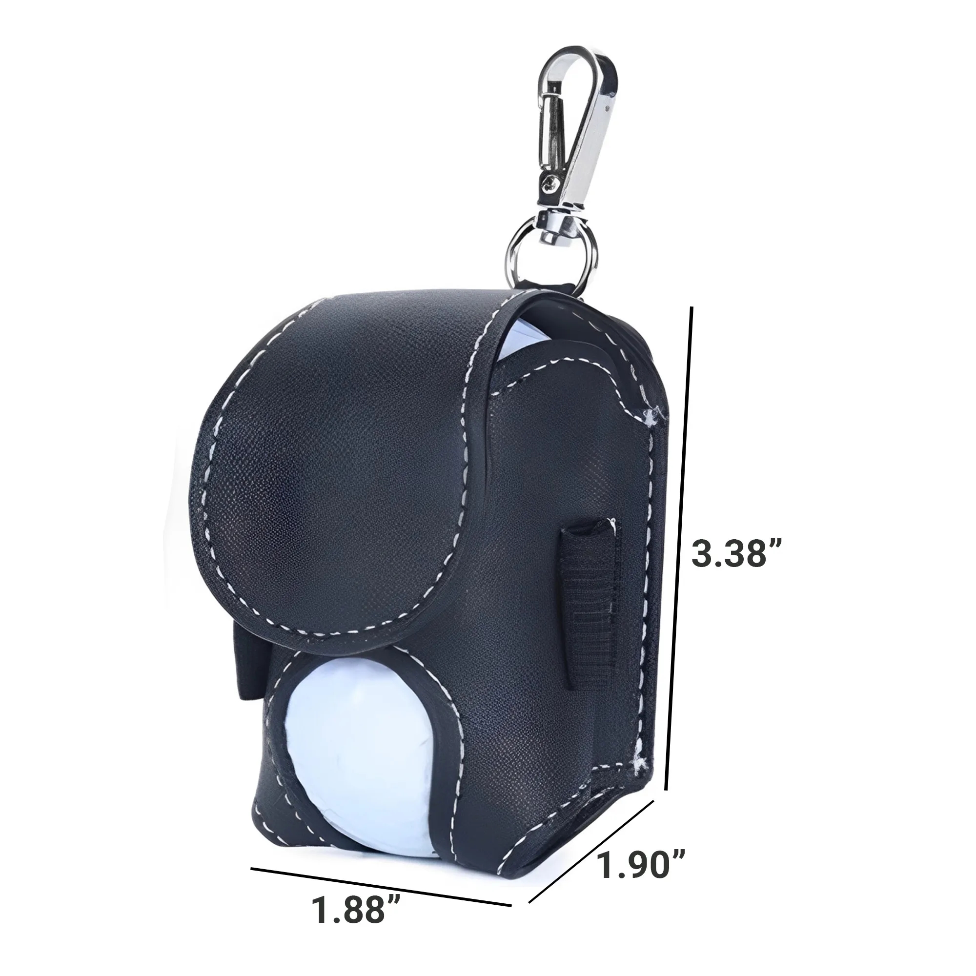 Portable Golf Ball Bag with Waist Clip 11