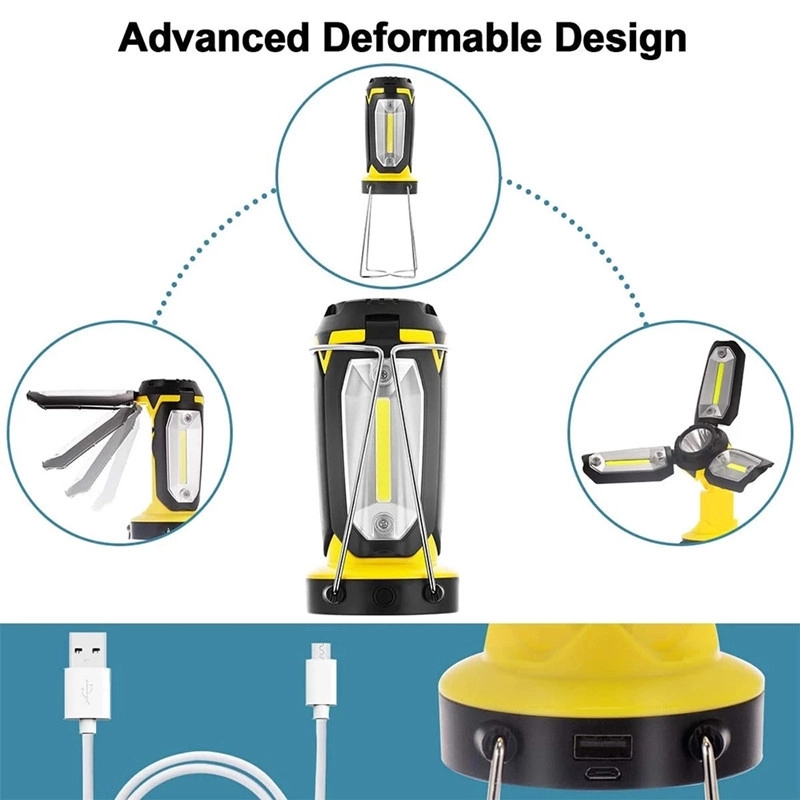Custom Collapsible Clover Style LED Lantern 9