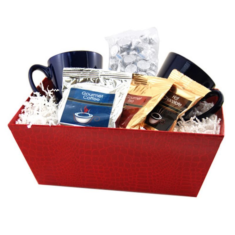Tray withMugs and Hershey Kisses 1