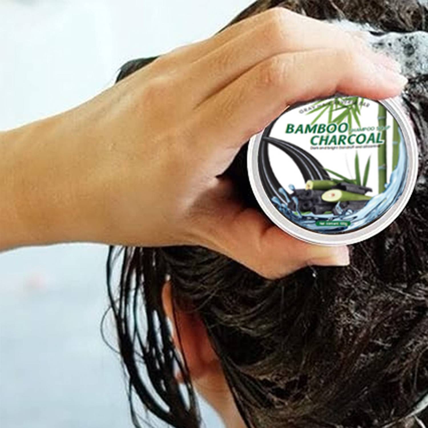 Grey Hair Coverage Shampoo Soap 6